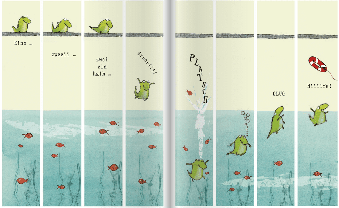 Merino WasserscheuesKrokodil