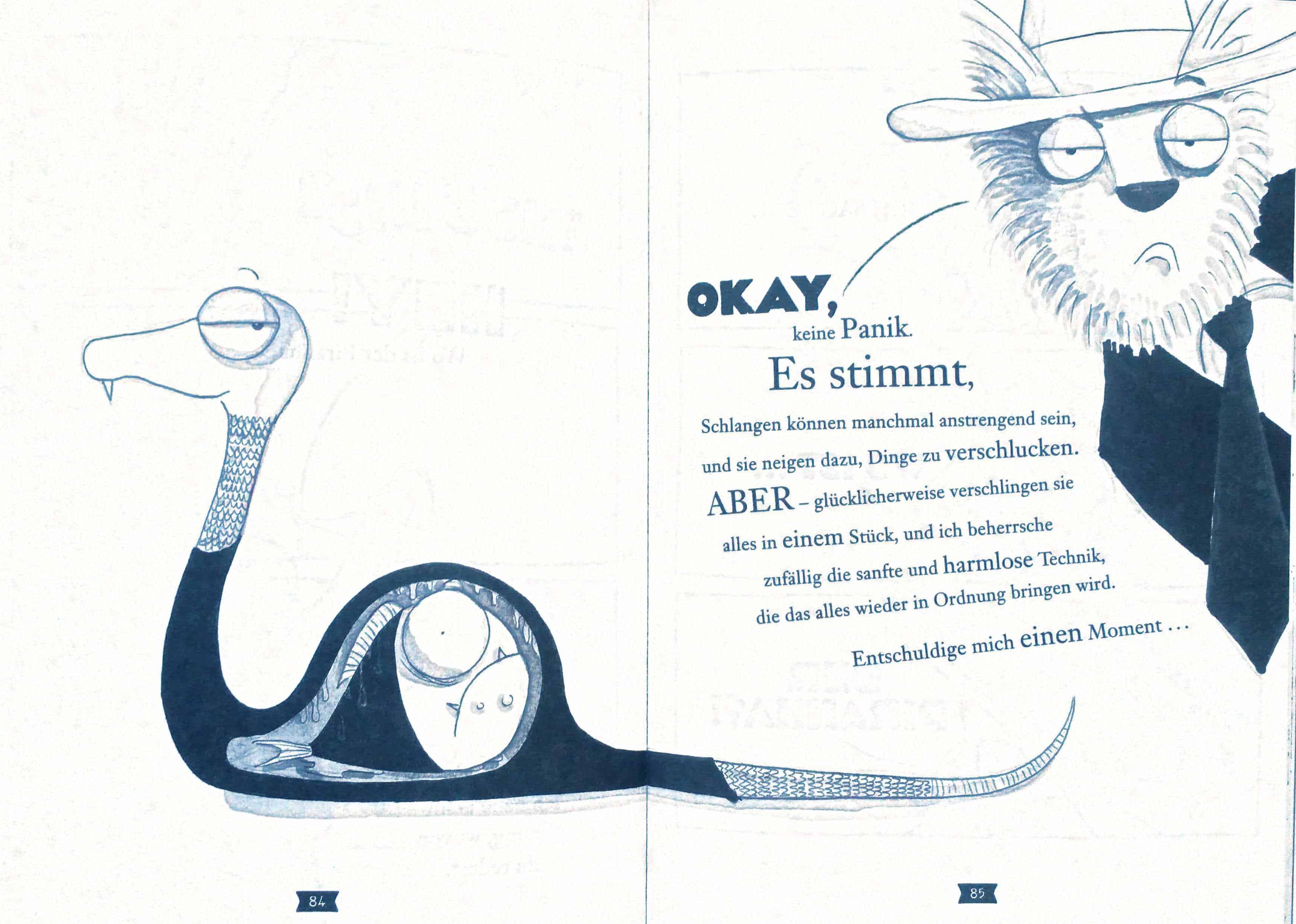  Abb. 1: Aaron Blabey: Böse Jungs. Band 1. Köln: Baumhaus Verlag, 2016. S. 84-85.