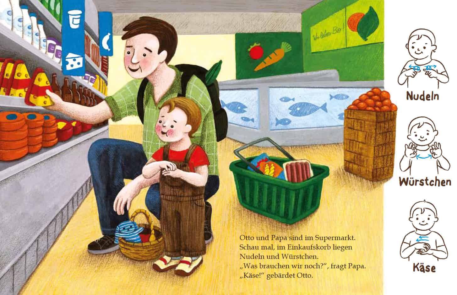 butz mohos pap otto kauft ein illustration