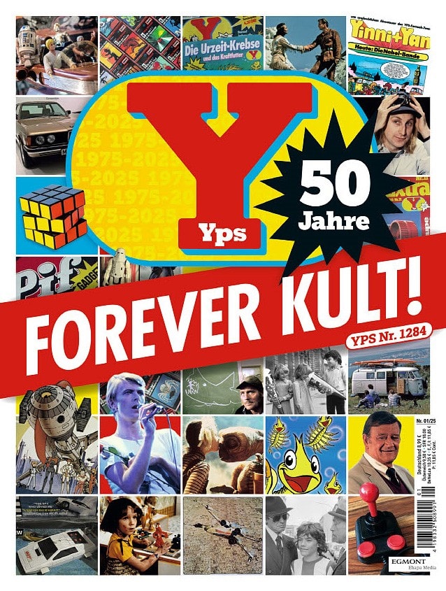 Yps-Redaktion: Yps Nr. 1284 (1/2025), 50 Jahre Yps