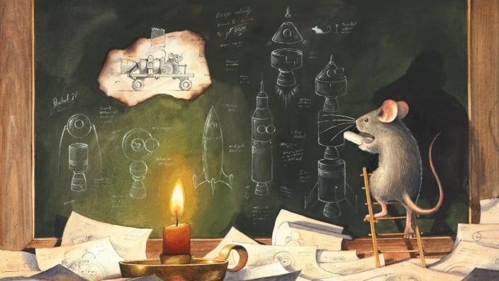 Abb. 3: Armstrong – Die abenteuerliche Reise einer Maus zum Mond. © NordSüd Verlag.