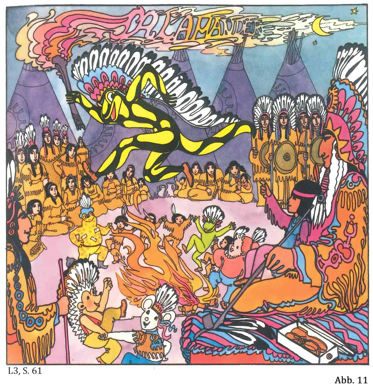 Abb. 11: Lurchis 'LSD-Phase' unter Brigitte Smith (L3, S. 61)