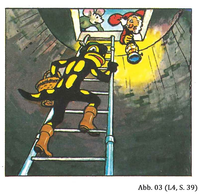 Abb. 3: Froschperspektive mit prominentem Schuhwerk (L4, S. 39)