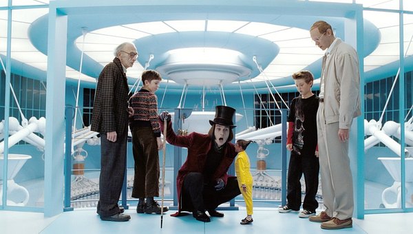 Abb. 3: Screenshot aus Charlie und die Schokoladenfabrik (2005). Verleih: Warner Bros.