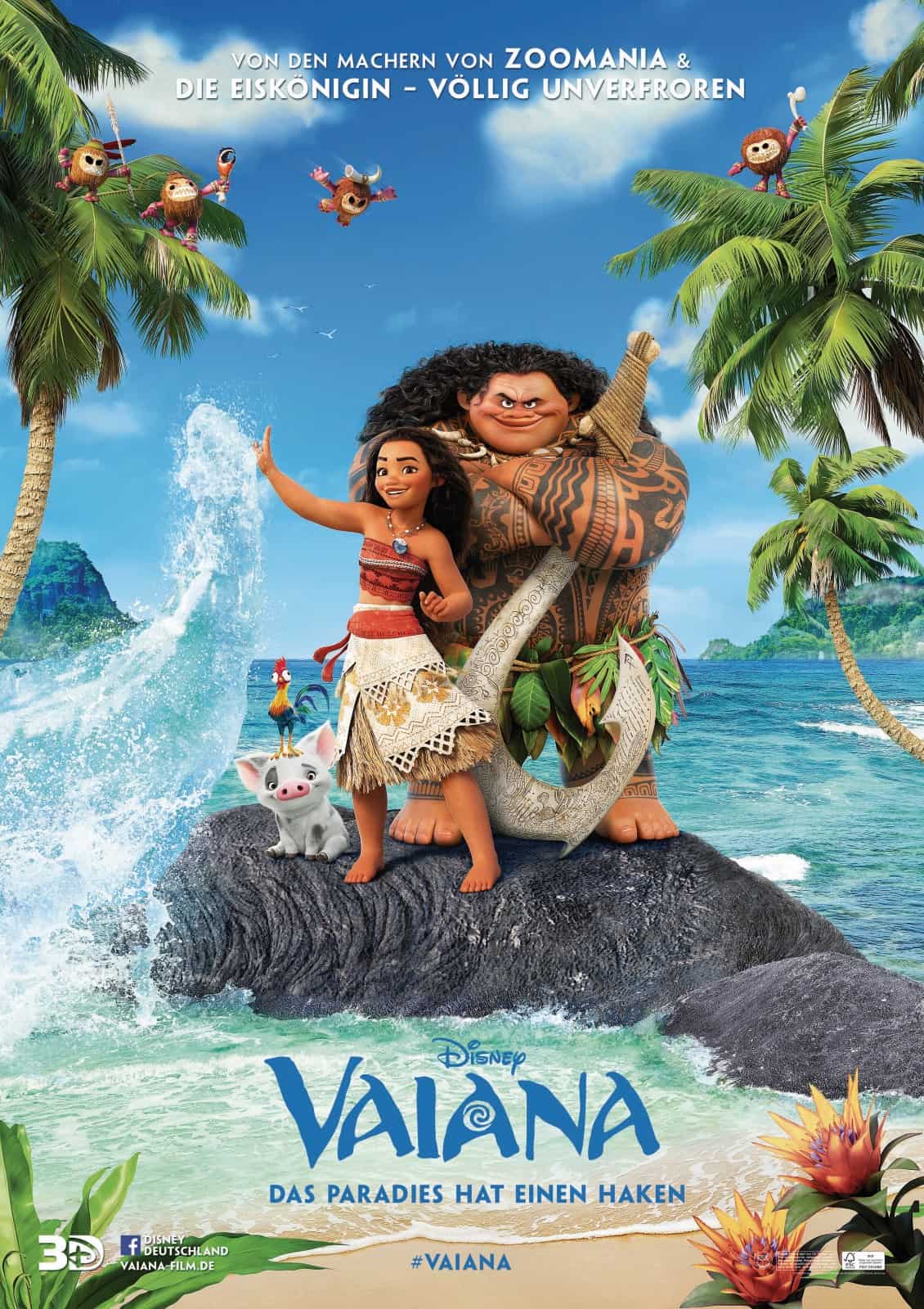 Vaiana – Das Paradies hat einen Haken (Ron Clements / John Musker, USA 2016)