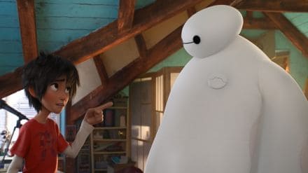 Abb. 2: Screenshot aus Baymax – Riesiges Robowabohu (2014). Verleih: Walt Disney.