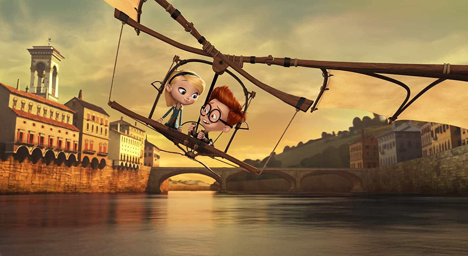 Abb. 2: Screenshot aus Die Abenteuer von Mr. Peabody & Sherman (2013). Verleih: 20th Century Fox.