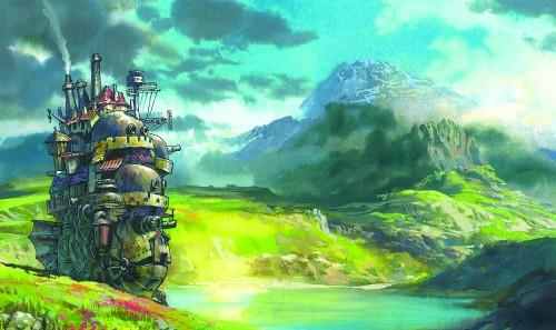 Abb. 1: Screenshot aus Das wandelnde Schloss (2004). Verleih: Universum Anime.