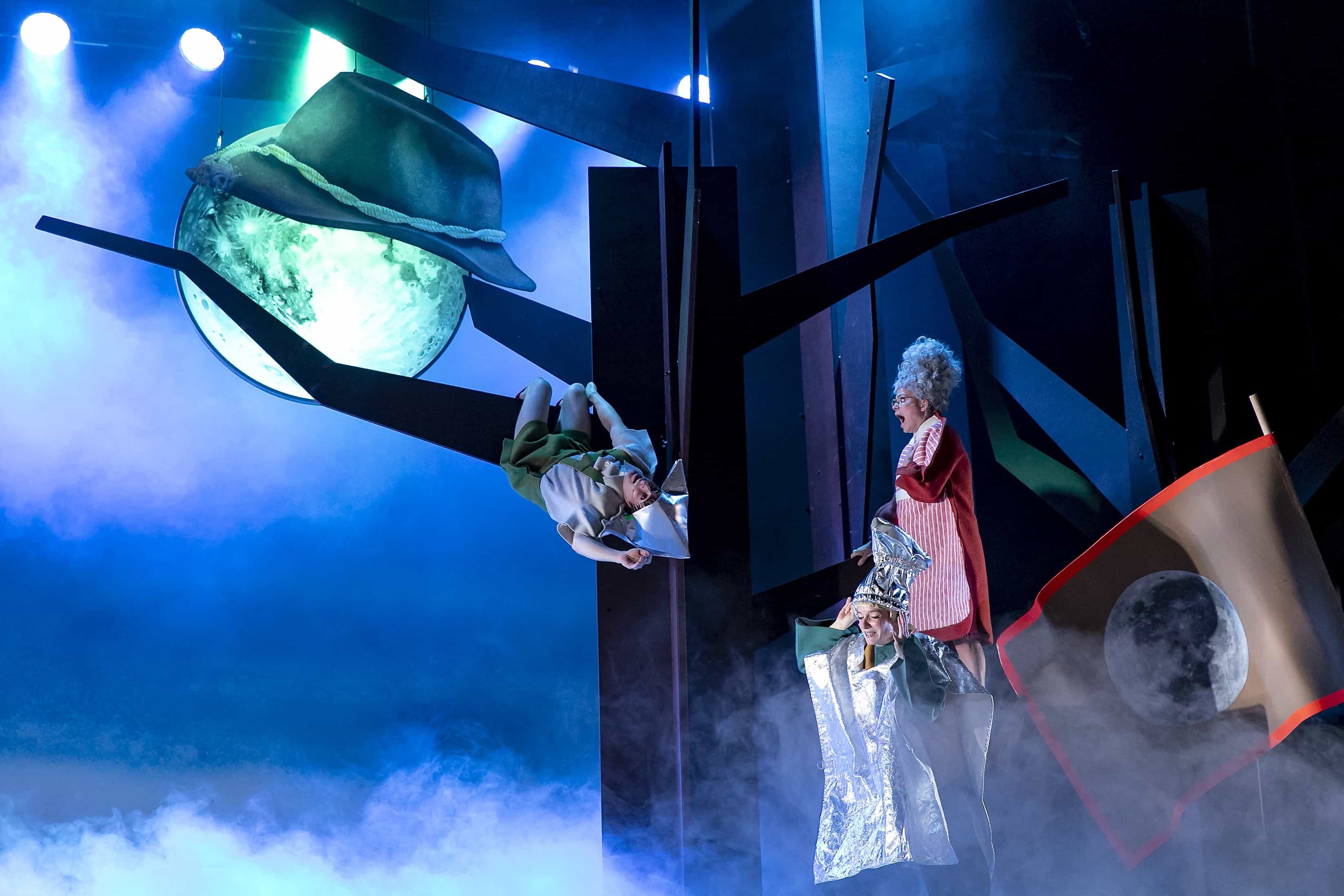 Abb. 3: Räuber Hotzenplotz und die Mondrakete. Inszenierung: Düsseldorfer Schauspielhaus. Pressefoto: David Baltzer