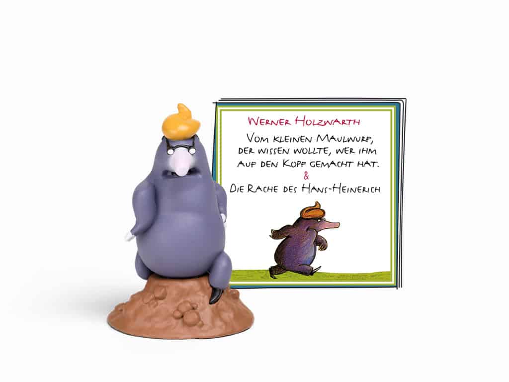 Holzwarth, Werner: Vom kleinen Maulwurf, der wissen wollte, wer ihm auf den Kopf gemacht hat & Die Rache des Hans-Heinerich (Hörspiel) 