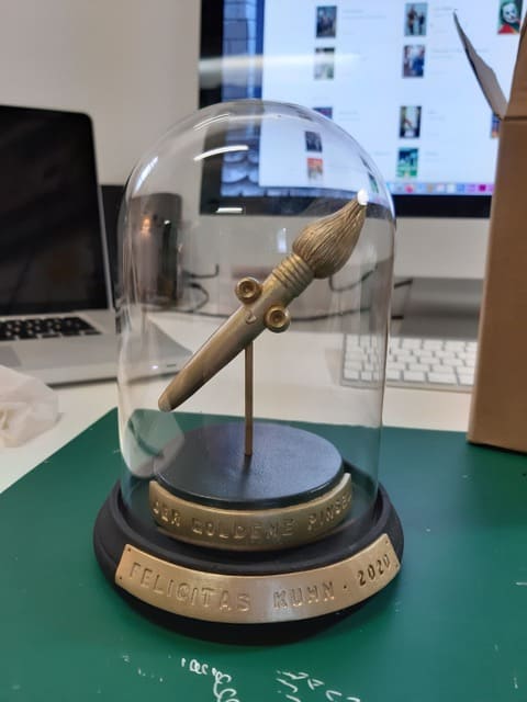 Abb. 5: Der Goldene Pinsel. © Robert Scheffner