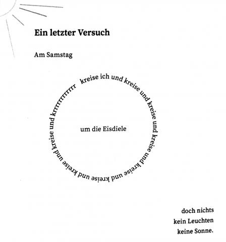 Sonne strahlend Scan